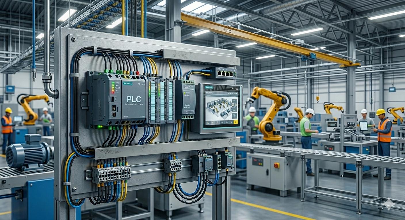 PLC Working Step by Step Guide PLC working step by step diagram in industrial automation
