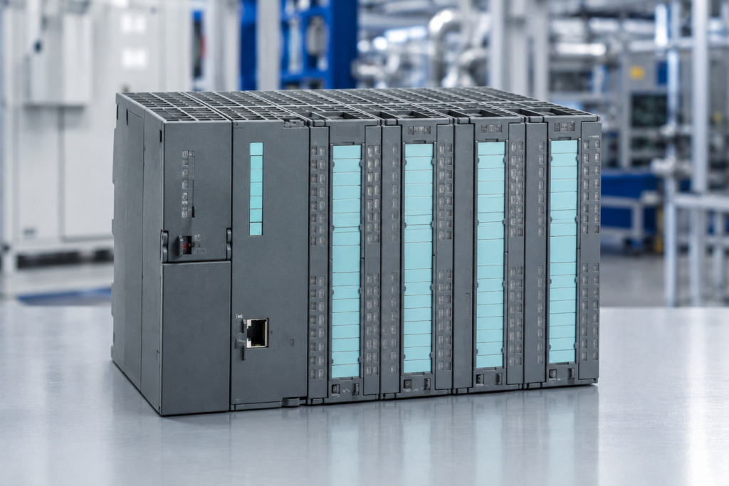Siemens S7-400 PLC controller used for industrial automation and process control