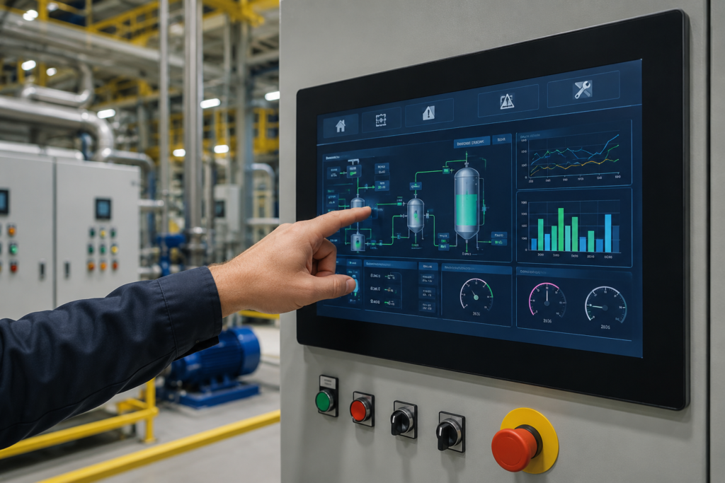 HMI Best Practices for Better Screen Design and Operator Efficiency in a modern industrial automation control system
