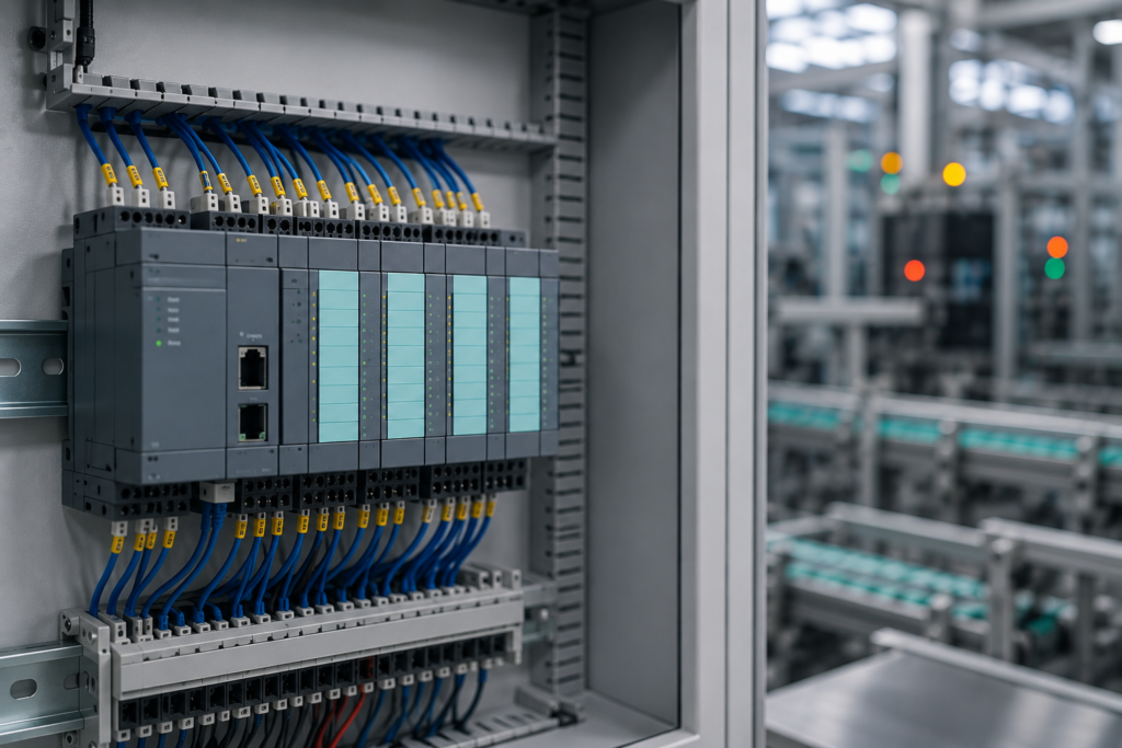 What Is a PLC industrial control panel with programmable logic controller