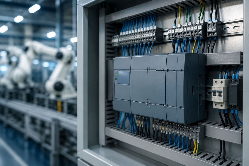 What Is a PLC industrial control panel with programmable logic controller