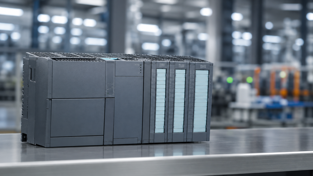Industrial PLC CPU used in factory automation system