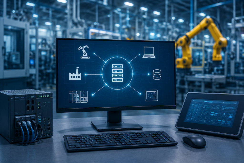 OPC UA in Industrial Automation connecting PLC and SCADA systems