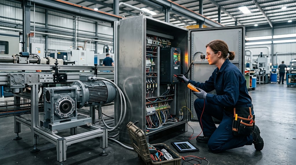 VFD Troubleshooting of an Industrial Motor